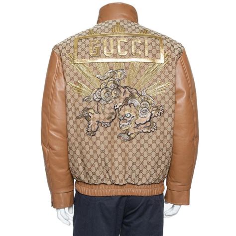 gucci by dapper dan gold monogram suit|dapper dan Gucci logo.